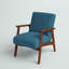 64 Cm Wide Armchair-1792804115
