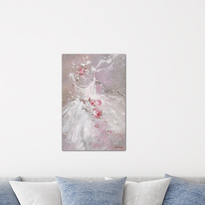 « automne danse », peinture sur toile tendue, H 12 po x l 8 po x P 0,75 po