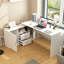 Bureau en L réversible Amelia-Louise