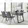 Alonia 5 Piece Pewter Rectangular Dining Set