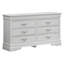 Commode Lorana, champagne argenté-856848539