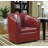 Grosso Faux Leather Swivel Barrel Chair-352986010