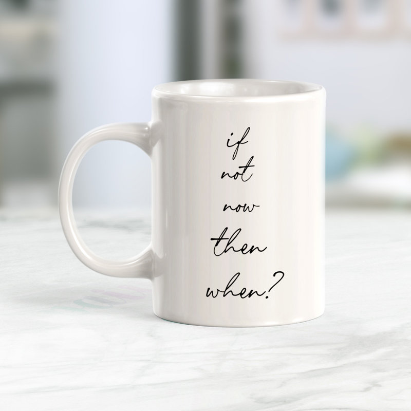 Coffee Mug, 11 oz., Polypropylene Plastic