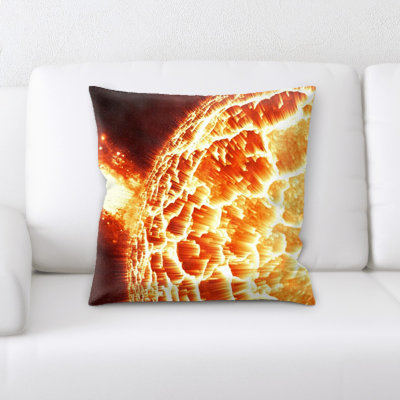 Microsuede Throw Pillow