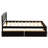 Twin Platform Storage Bedframe With Two Drawers And Headboard