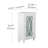 Noires Freestanding Corner Accent Floor Storage Cabinet