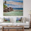 « magnifiques seychelles de la côte rocky coast »-impression-34273605-34273607