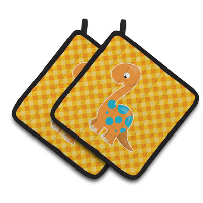 Cuisinier poignée dinosaure brontosaurus de caroline trésors