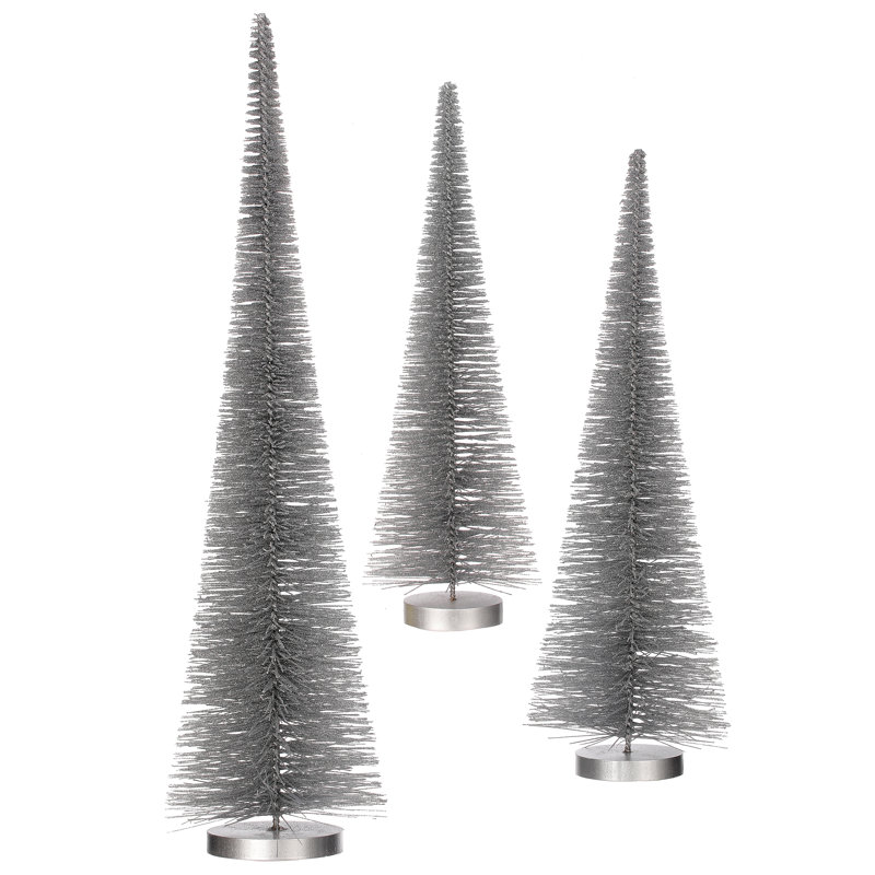 15/18/24" Glitter Bristle Tree
