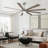 Veun 9-Blades Ceiling Fan with Led Light and Remote-1329954534-1318984958
