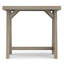 Table de bout carrée en bois massif 22 po Sawhorse-1735732746