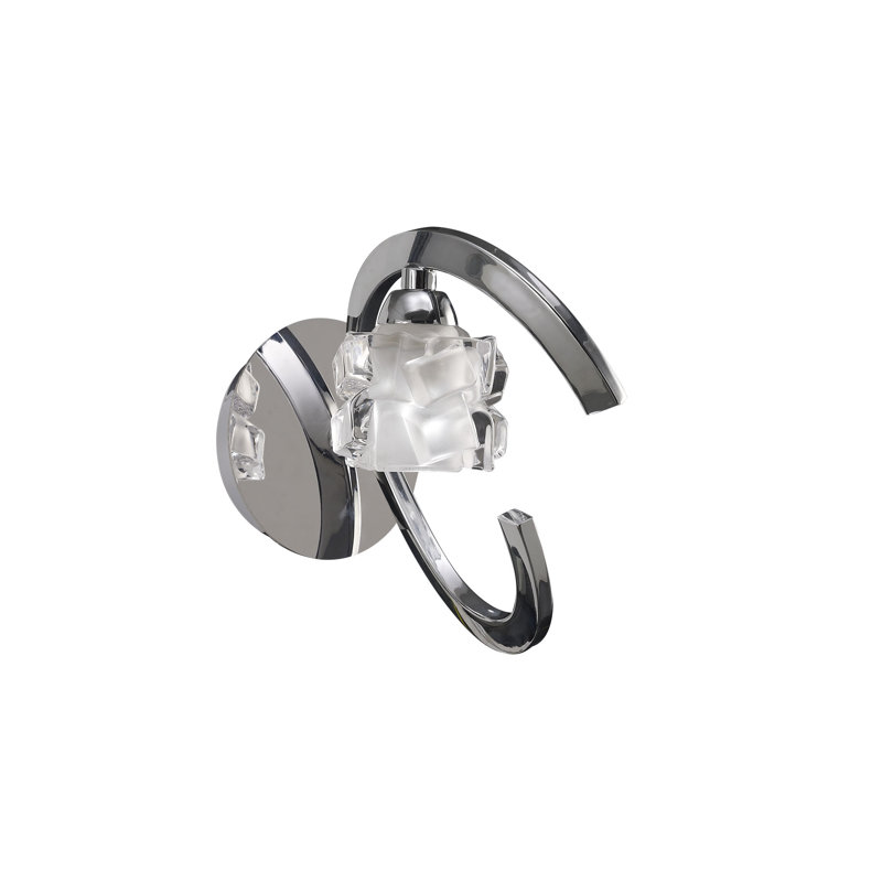 Klingensmith Armed Sconce, Polished Chrome, Yes