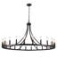 Luminaire rond rustique de style bougie Hendon-214803285-232923509