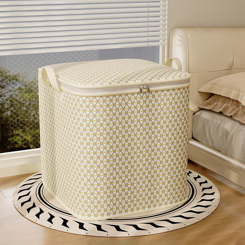 Heavy Duty Storage With Reinforced Handles Extra Large Storage Bags For Clothes Tote Bag Thickened Double Zipper For Space Saving Travel
