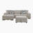 Odesser 115" W 3-Piece Chenille Sleeper Sectional-1065647966-1019233196