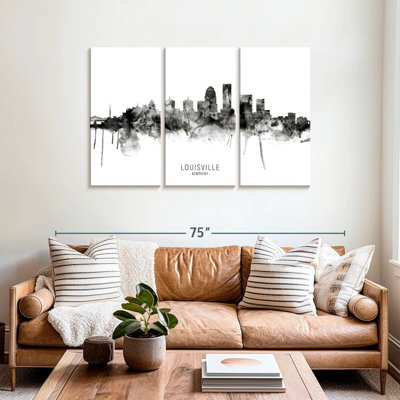 Louisville, Kentucky City Skyline III