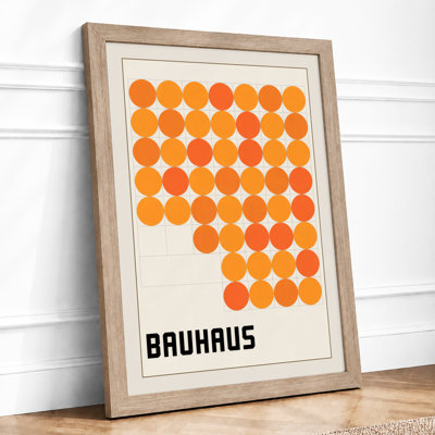 Bauhaus Circles Geometric - Print