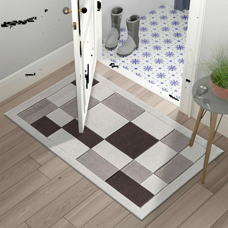 Caythan Non-Slip Indoor Doormat, Beige/Brown