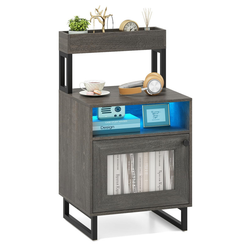 End Table, Grey