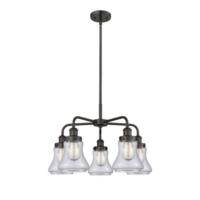 Lustre suspendu 5 lumières 24 po Bhanupriya