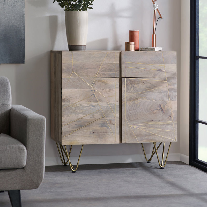 Roosevelt 90cm Sideboard, Light Natural