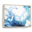 Encre bleu clair, art liquide I - impression sur toile-67407353-67407354