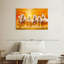 Sept chevaux qui courent, reproduction sur toile-560634140