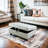 Faux Leather Ottoman-77621945