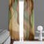 Paire de rideaux semi-transparents en polyester Saliard-316777758