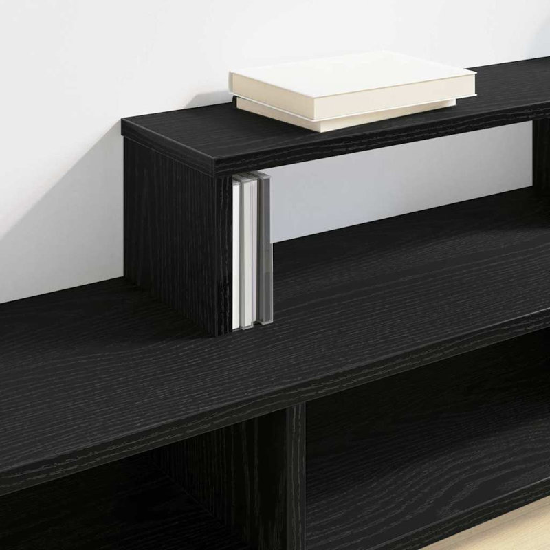 Unfinished TV Stand, Black, 28.5cm H x 150cm L x 25cm W