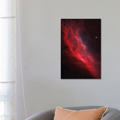 The California Nebula (NGC 1499) by Lorand Fenyes - Wrapped Canvas Print