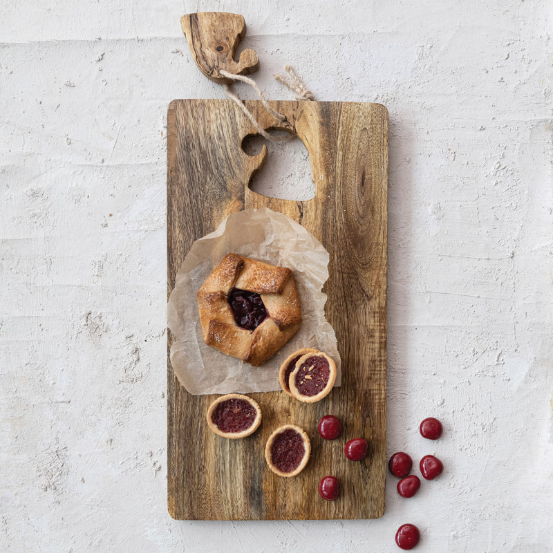 Creative Co-Op Mango Wood Cheese Board