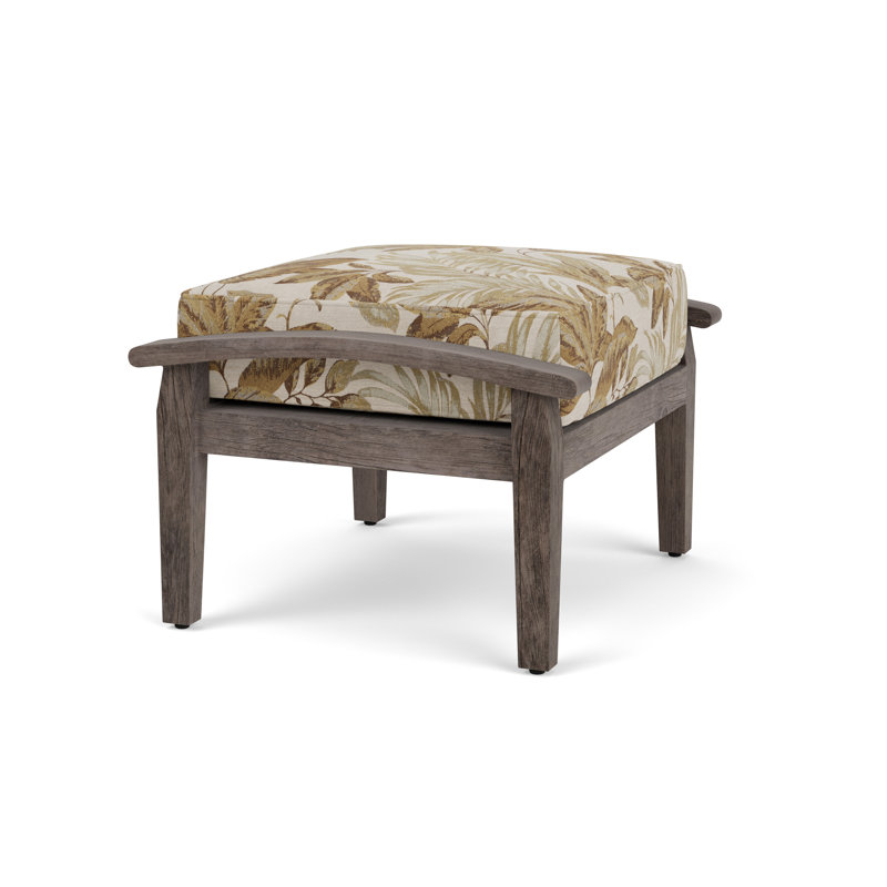 Frontier Outdoor Ottoman, Botanic Willow