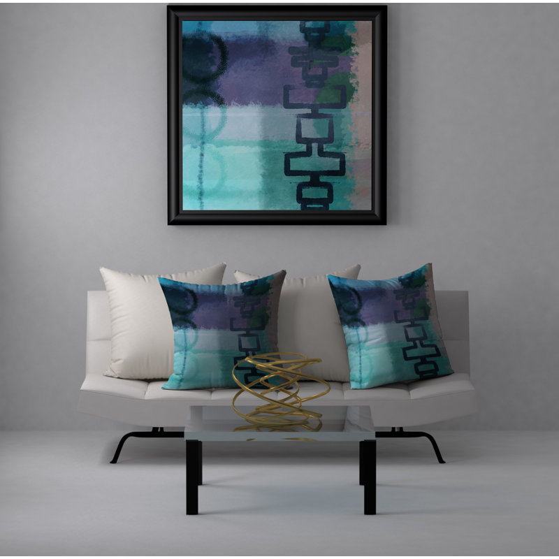 Housse de coussin carré et insert, 18" x 18"