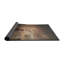 Tapis gris/zone noire à motifs-360026707