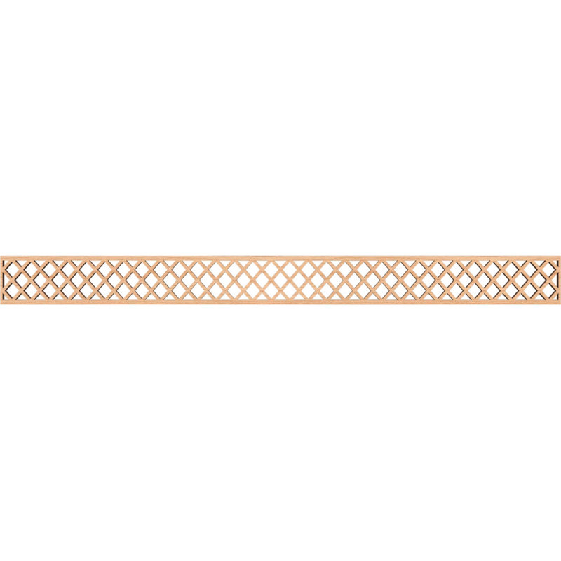 Moulure Manchester Fruster, H 4 po x l 46,375 po x P 0,375 po, Noyer blanc