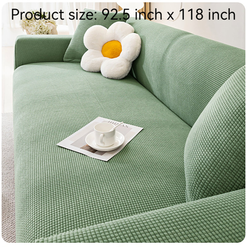 Housse pour canapé à coussins carrés/rectangulaires, H 118 po x l 92,4 po