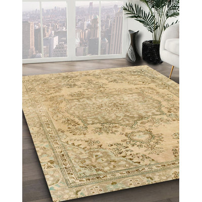 Tapis décoratif multicolore à motif abstrait