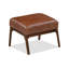Repose-pieds Cue blanc noyer foncé-137769788
