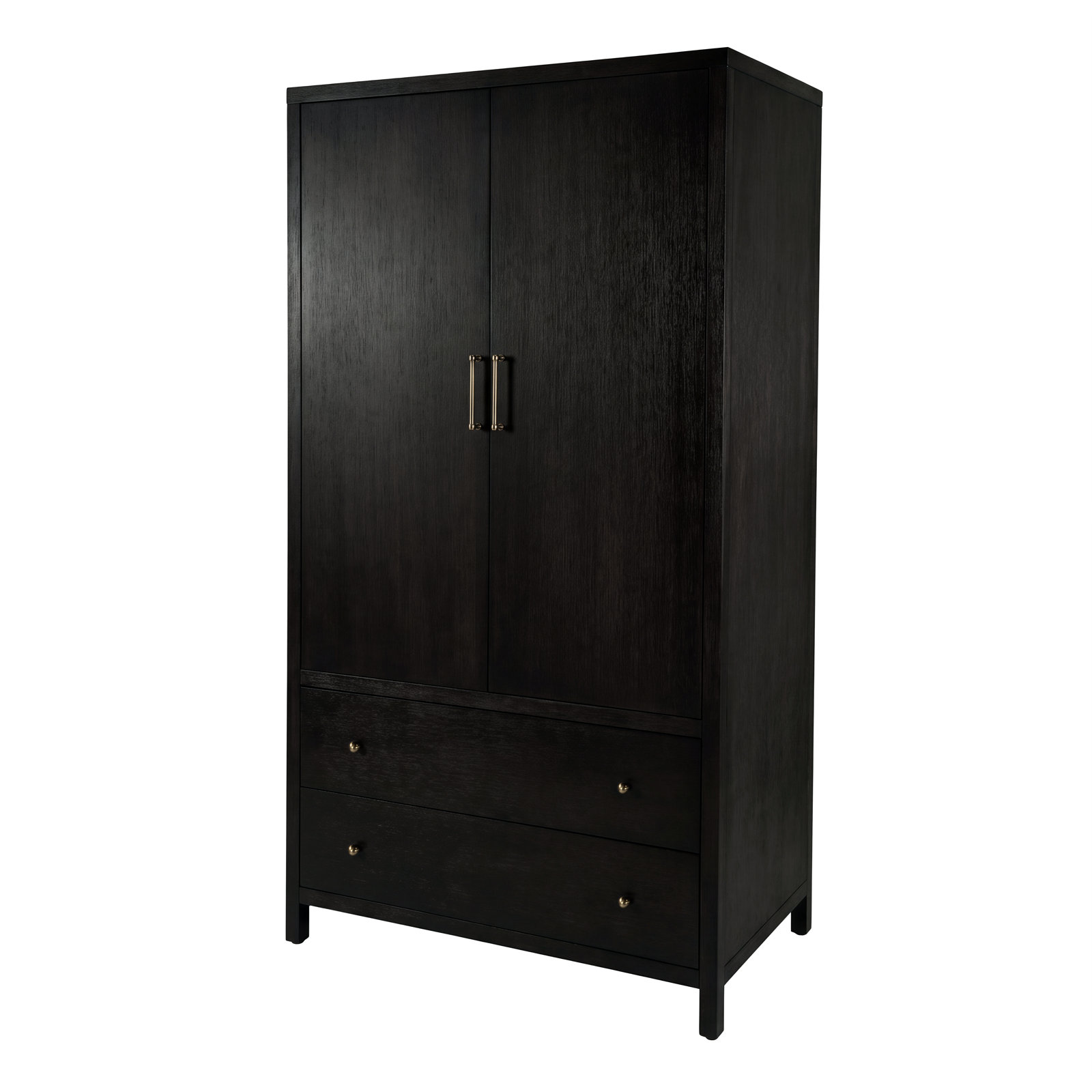 2-Drawer Armoire, Coffee