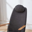 Chaise d'appoint, chaise berçante rembourrée avec dossier haut, chaise berçante contemporaine pour la maison-405983455