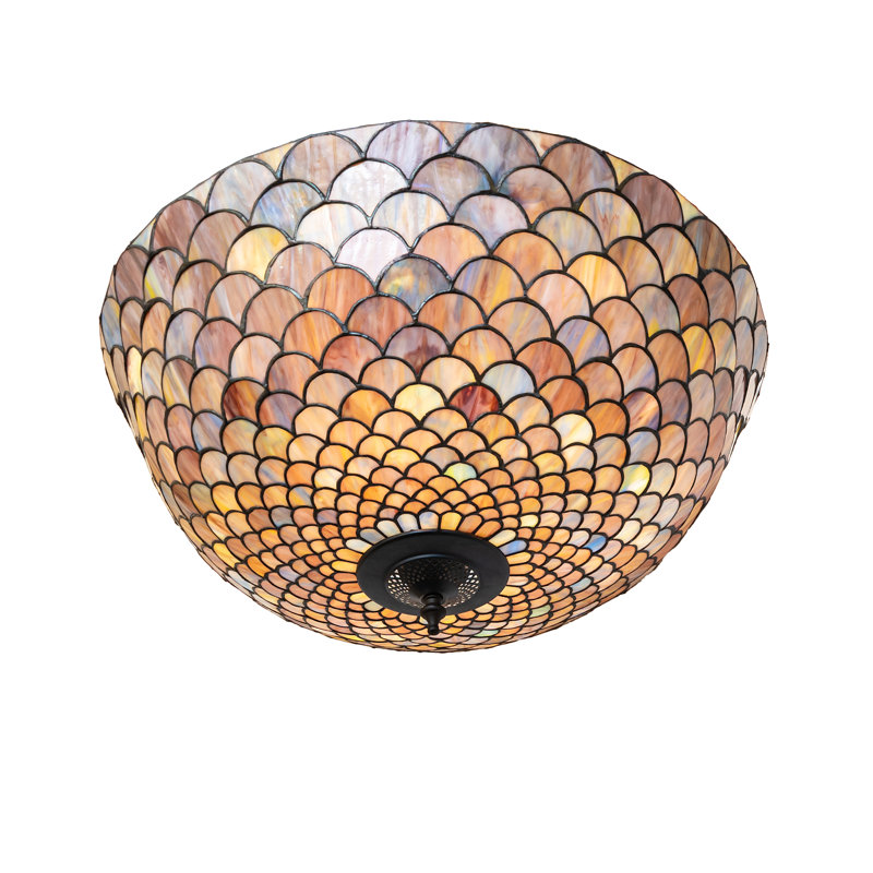 3 - Light Semi Flush Mount