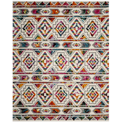 Breanna Shag Performance Geometric Rug