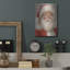  «Abstract Santa» par Ashley Bradley, art mural en métal-1353514011