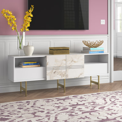 Addington Unfinished TV Stand for TVs up to 78"