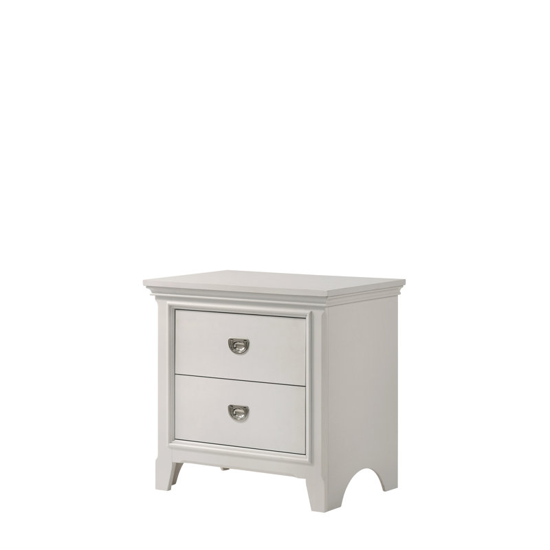 Table de chevet 2 tiroirs Gleda