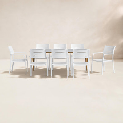 Anautica 75" Patio Dining Set
