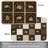 Crafted Cabin 4-Pack Reversible Easy Care Placemats