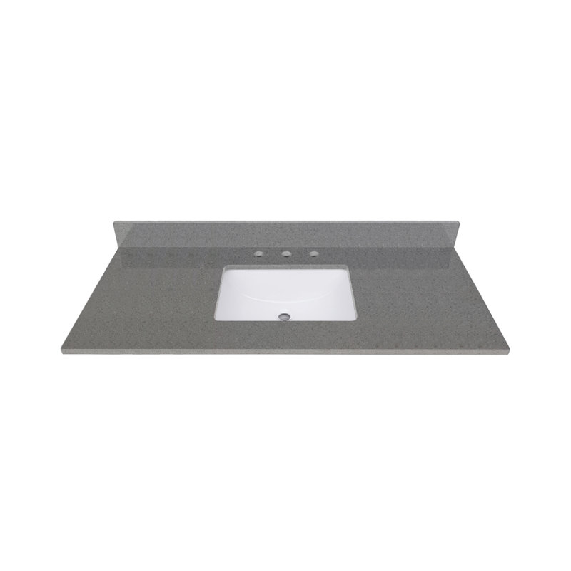 43'' W Single Vanity Top, Contrail Matte
