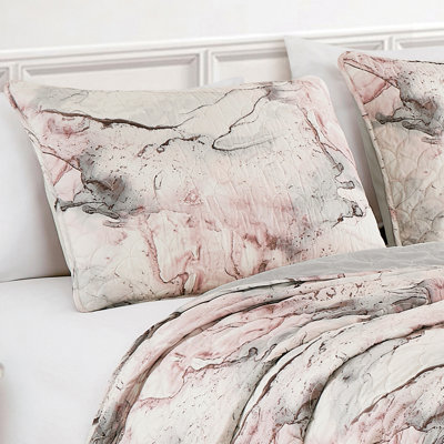 Irta Luxury 3 Piece Abstract Bedspread Set